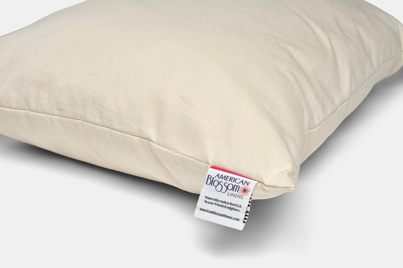 Natural Cotton Pillow With Wool Filling-zoom-