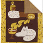 Cocktail Cat Throw Blanket