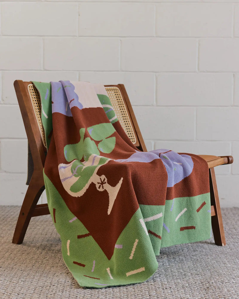Cocktail Cat Throw Blanket-zoom-