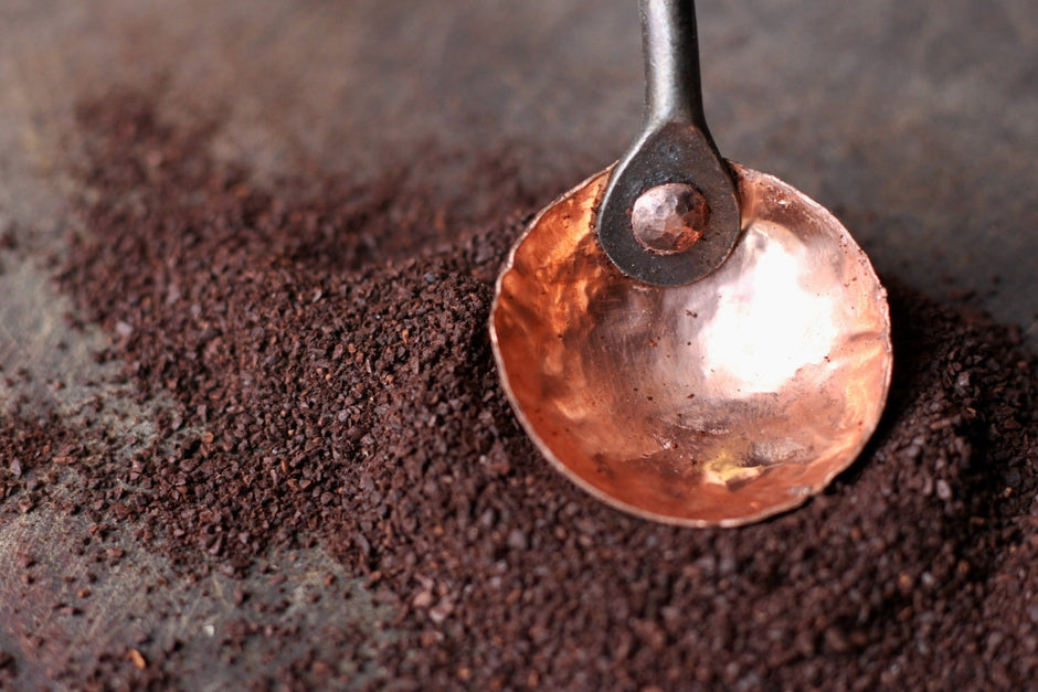 Metal Coffee Scoop | Copper & Steel 1 Tbsp - Aware House