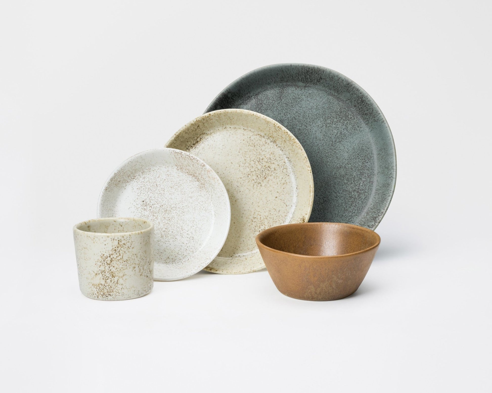 5 Piece Skali Coupe Dinner Setting - Aware House - Haand -