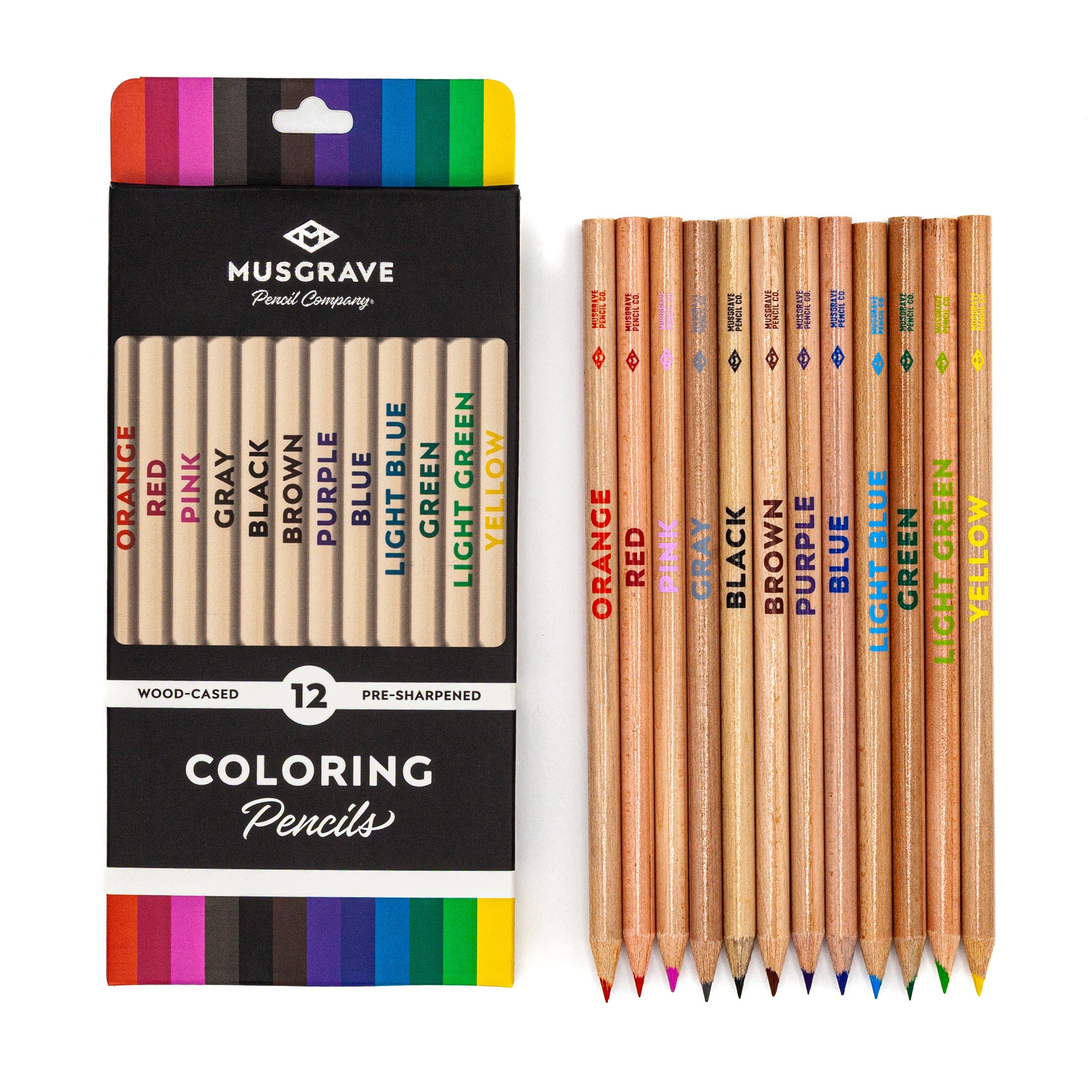 Musgrave Coloring Pencils | 12 Count-zoom-2