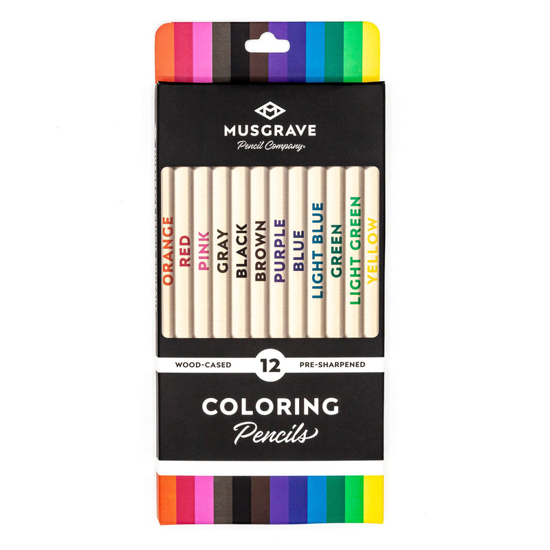 Musgrave Coloring Pencils | 12 Count-zoom-