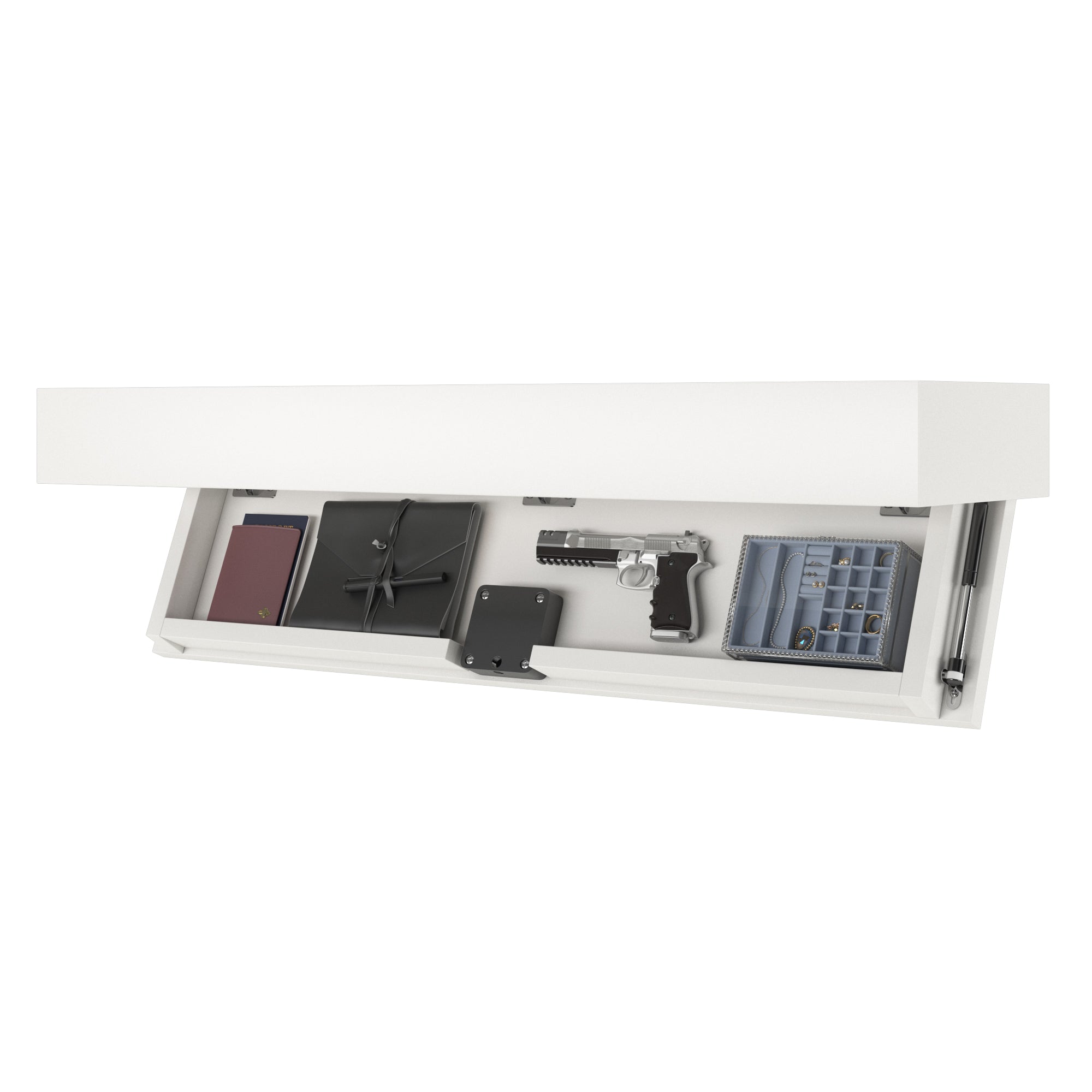 38" Murphy Shelf w/ Secret Drop Down Compartment-zoom-8
