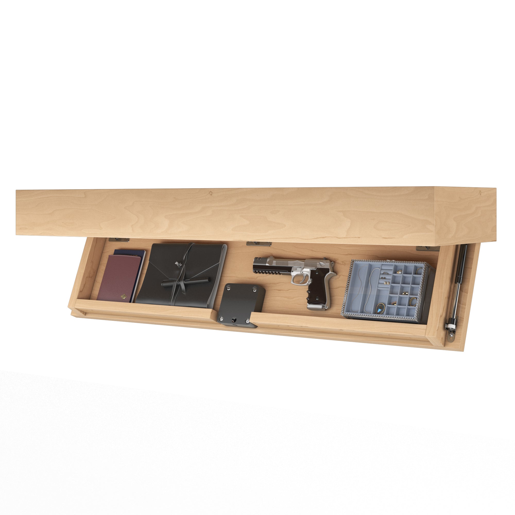 38" Murphy Shelf w/ Secret Drop Down Compartment-zoom-25