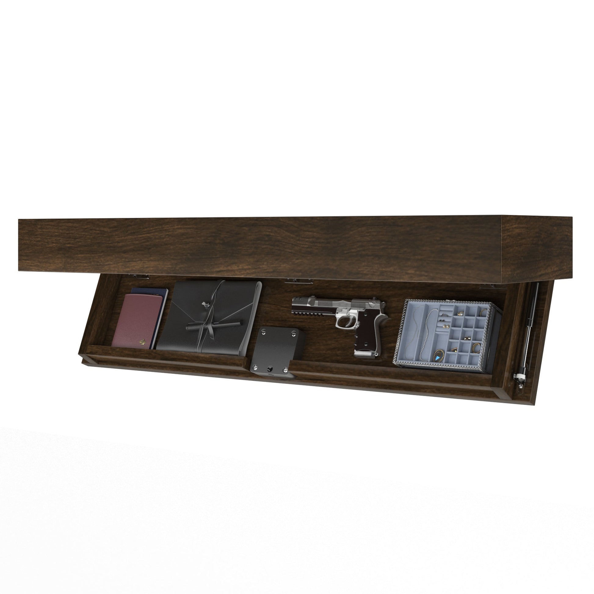 38" Murphy Shelf w/ Secret Drop Down Compartment-15