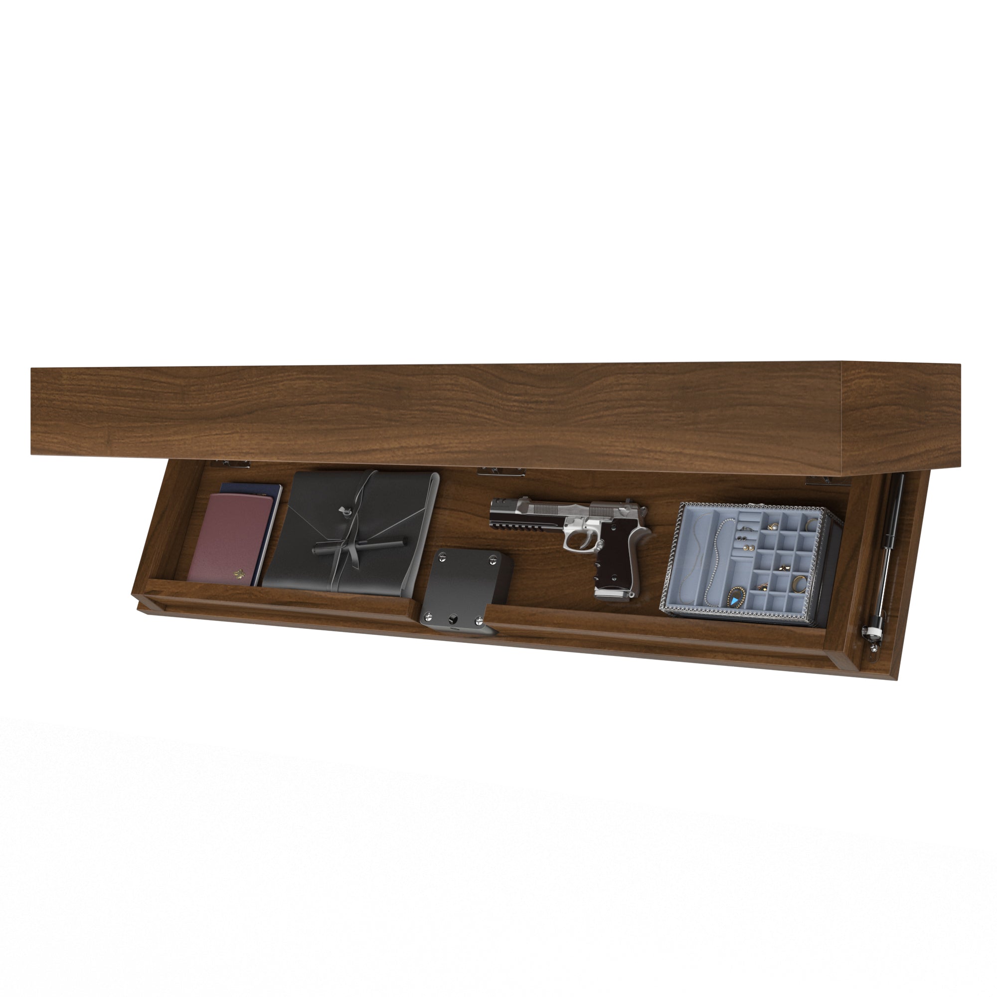 38" Murphy Shelf w/ Secret Drop Down Compartment-zoom-14