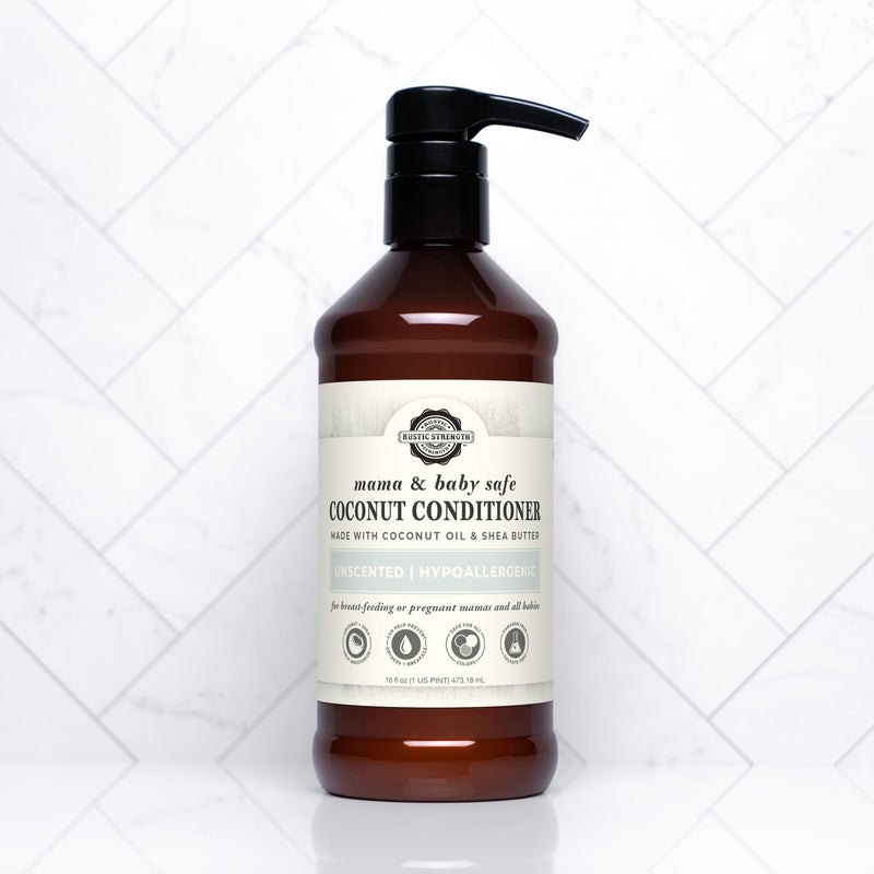 Coconut Conditioner | Mama + Baby Safe-zoom-