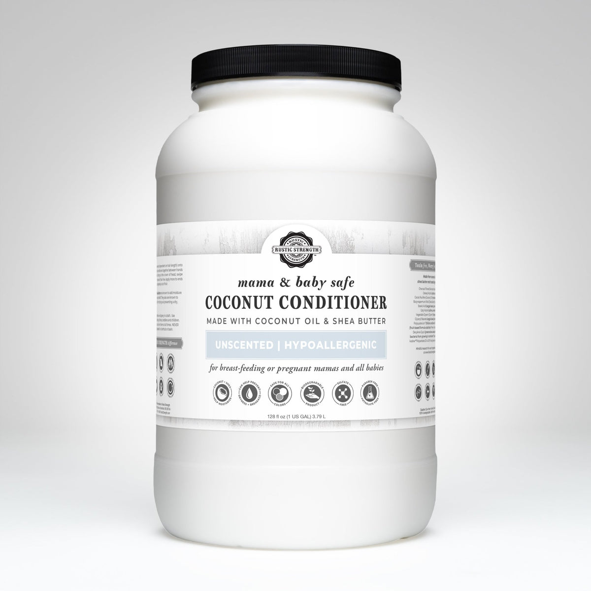 Coconut Conditioner | Mama + Baby Safe - Aware House - Rustic Strength -