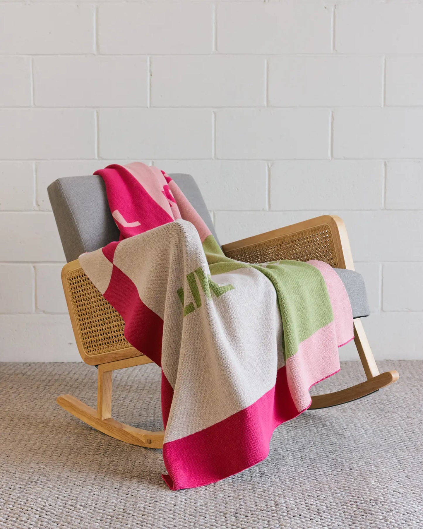 Cool People Live Here Throw Blanket