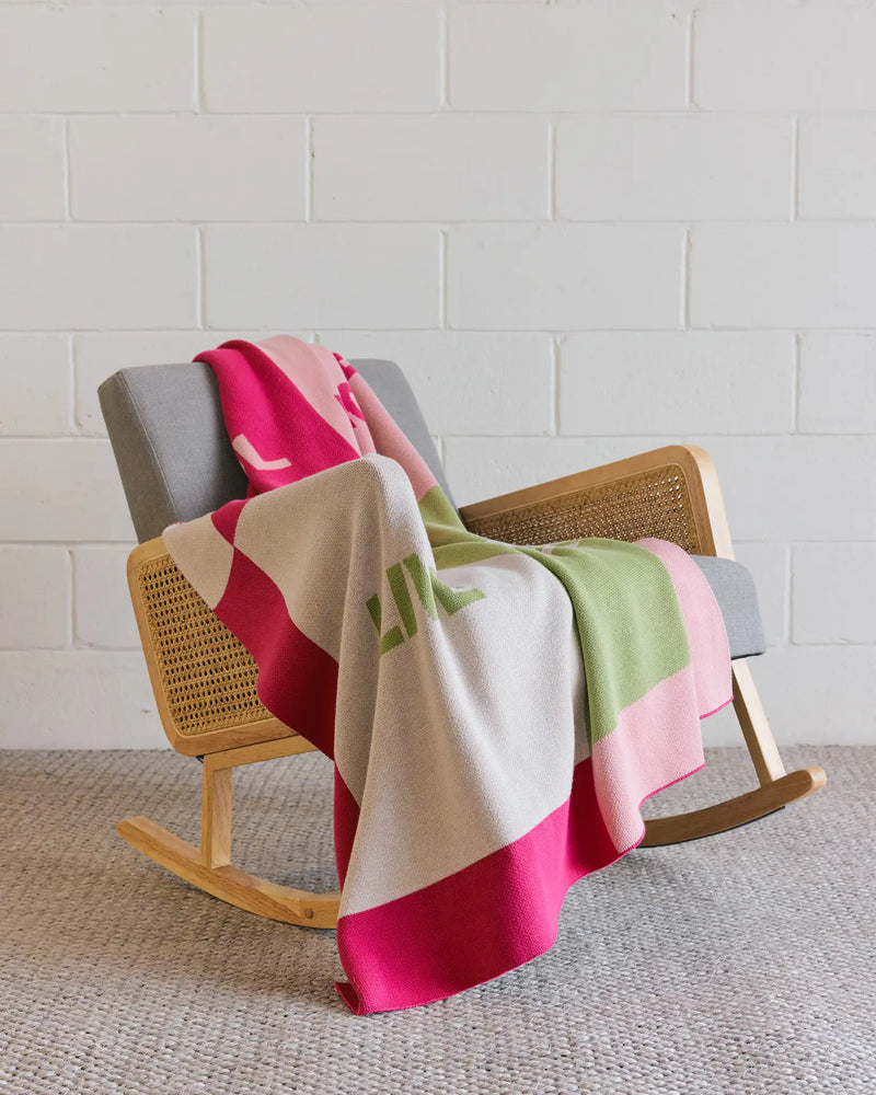 Cool People Live Here Throw Blanket-zoom-