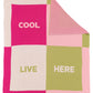 Cool People Live Here Throw Blanket