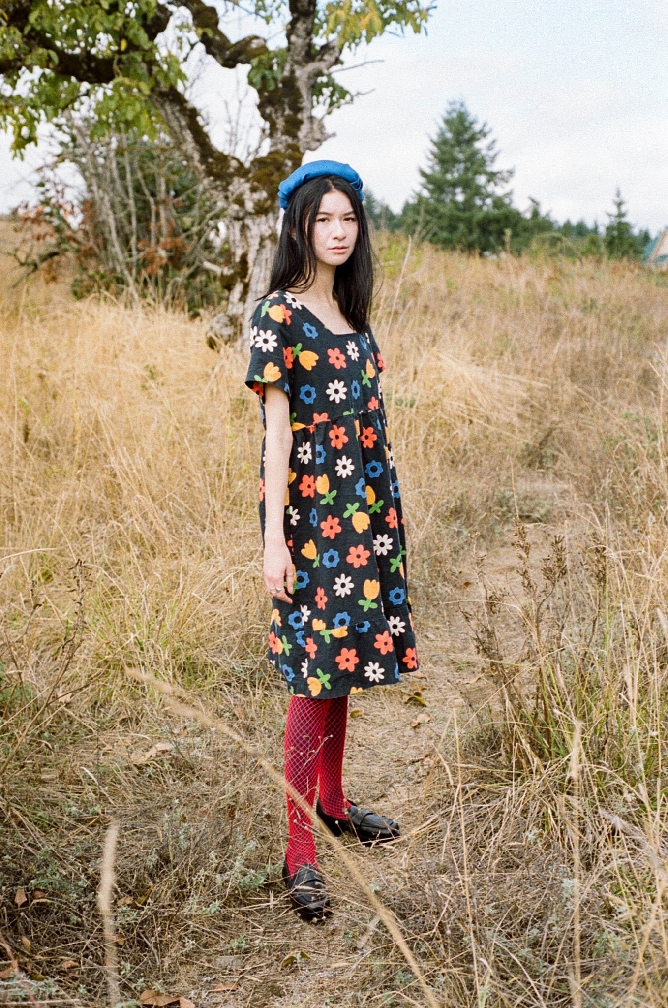 Billie Dress | Floral Black - Aware House
