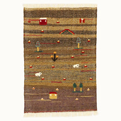 Cottage Trail Kids Rug | Handmade Wool Rug for Nursery, Playrooms & Children’s Rooms - Aware House