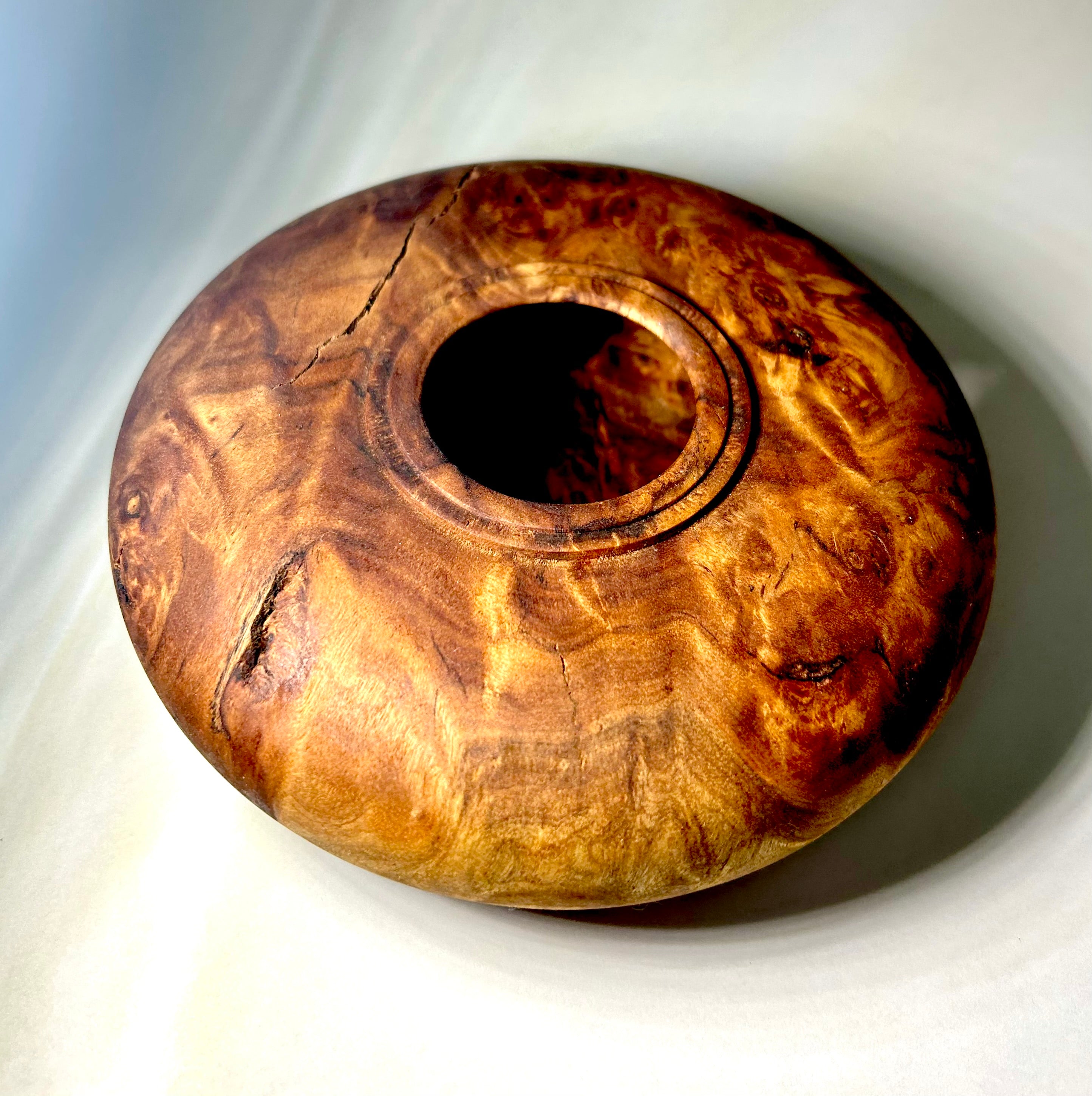 Cottonwood Burl Hollow Form