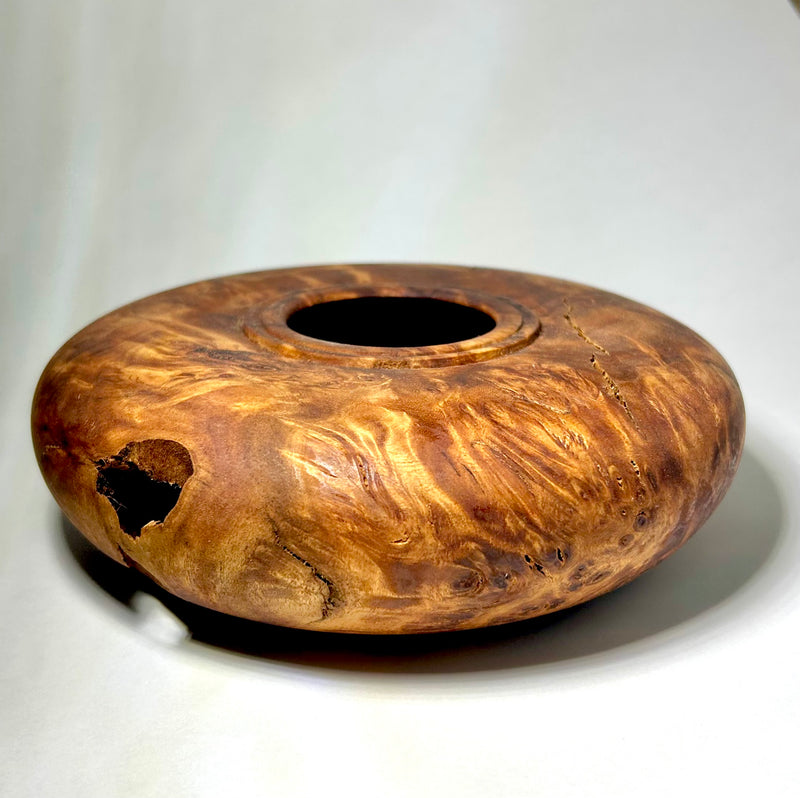 Cottonwood Burl Hollow Form-zoom-