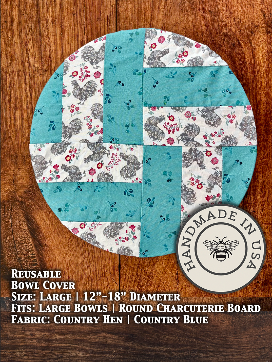 Beeswax Bread Bag | Reusable Cotton Food Storage Bag-zoom-77