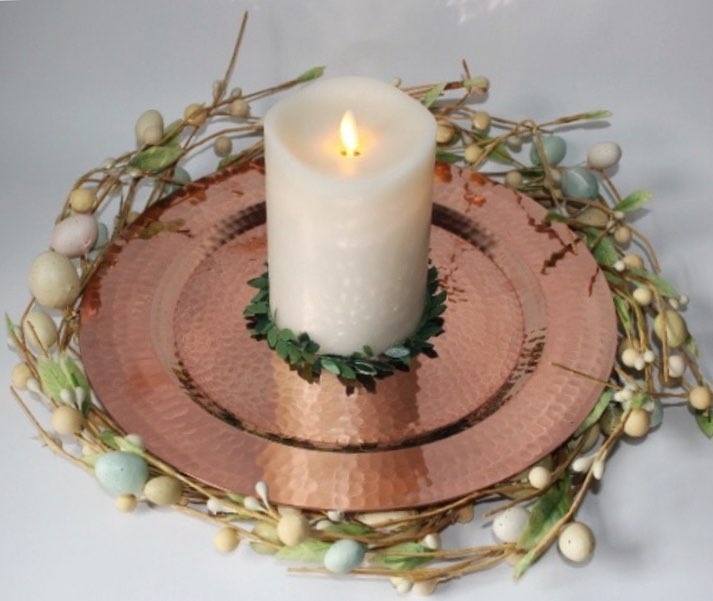 Copper Thessaly Round Platter-zoom-6