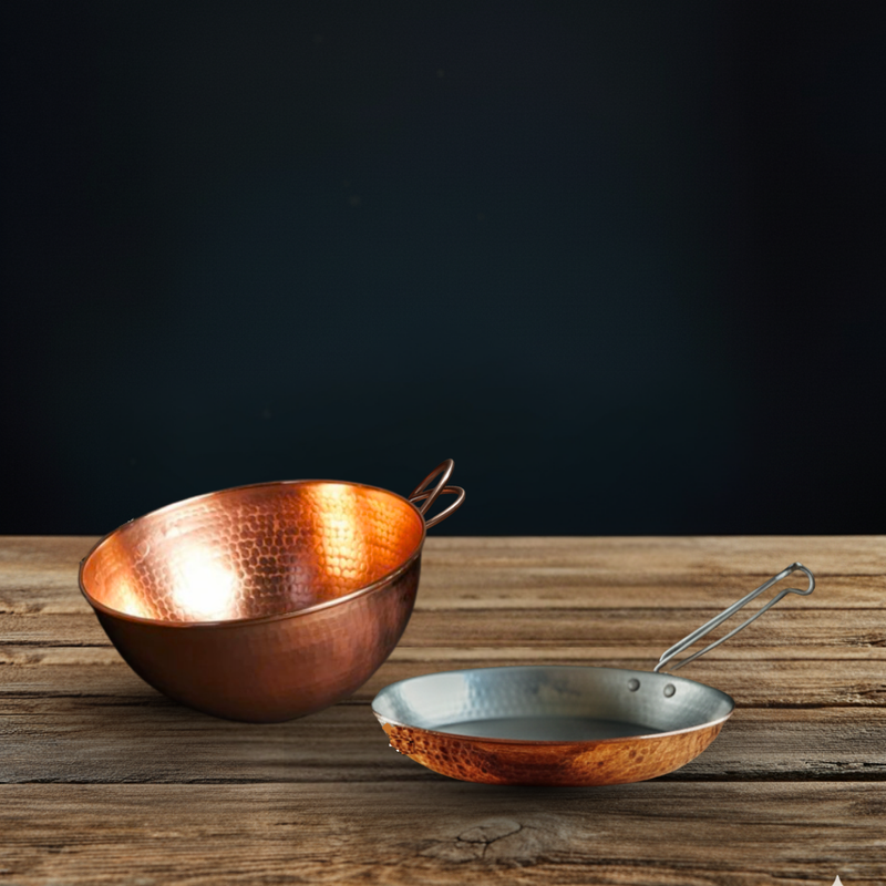 Omelette and Crepe Copper Kitchen Essentials Set-zoom-