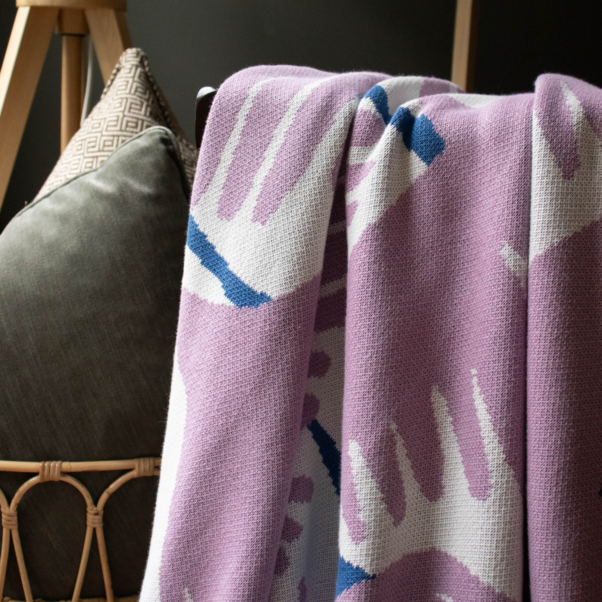 Crows Throw Blanket-zoom-2
