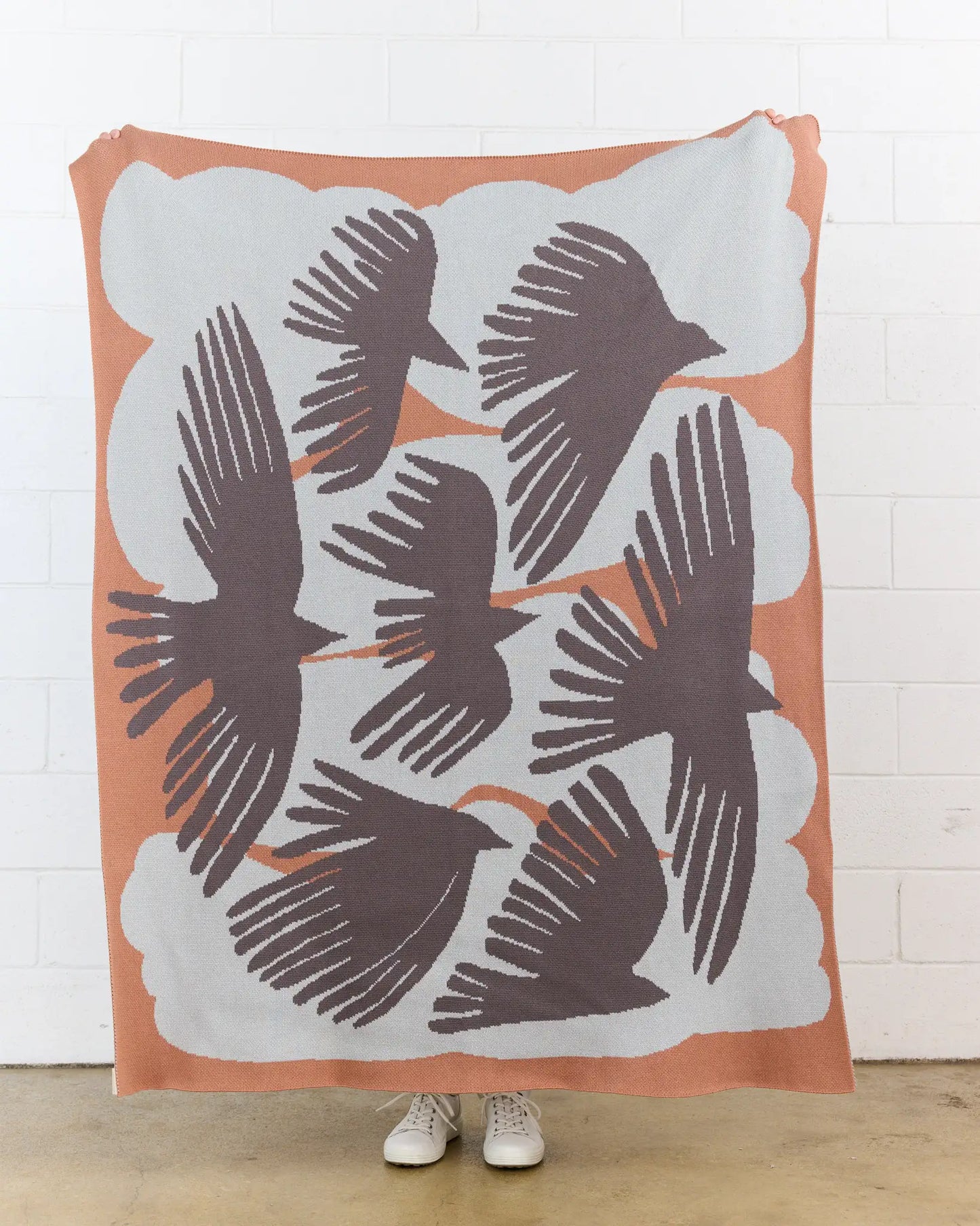 Crows Throw Blanket
