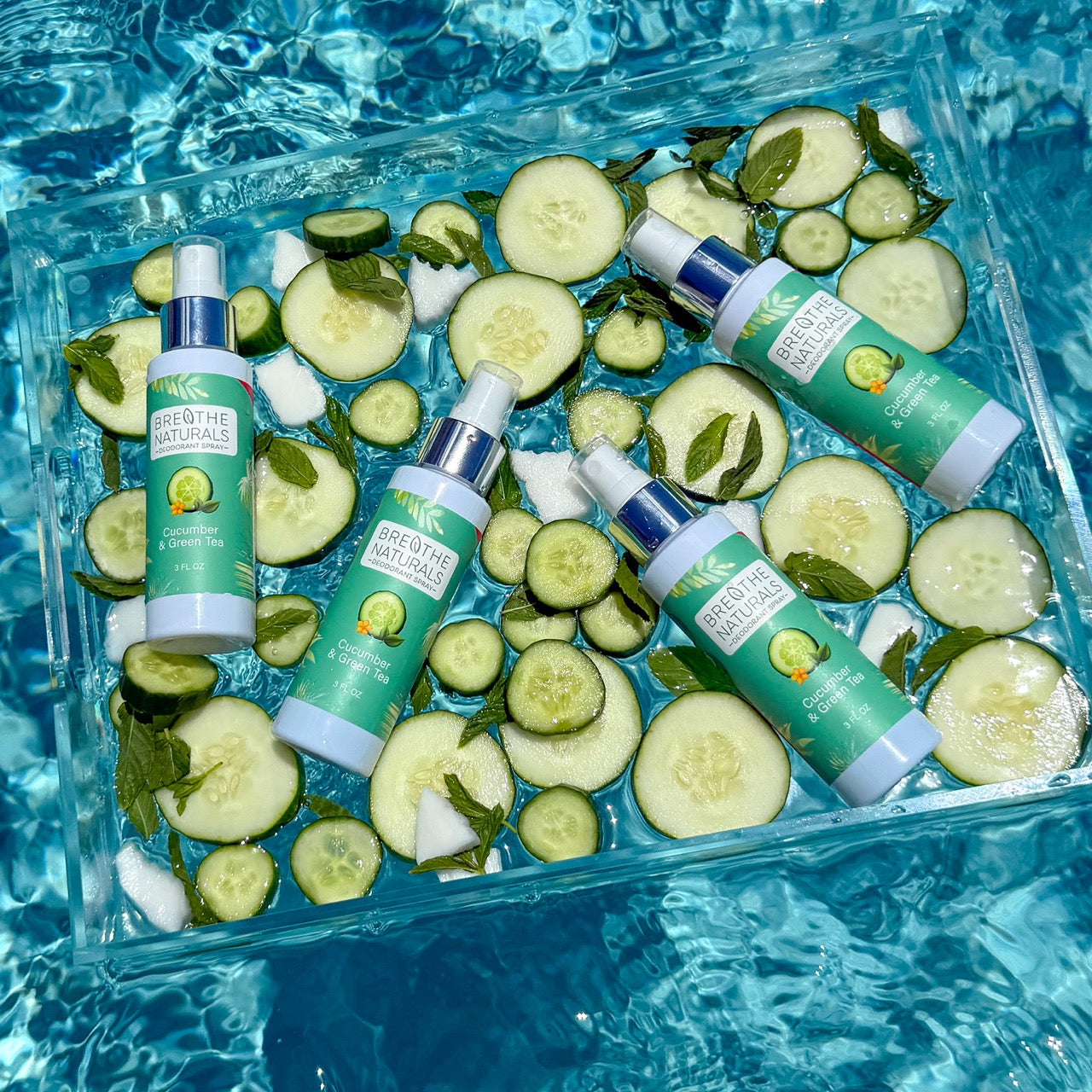 Cucumber & Green Tea Spray Deodorant-9