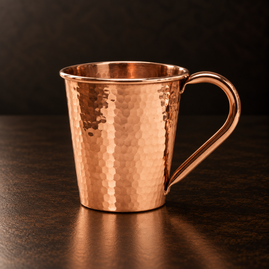 Solid Copper Mule Mug | 18 oz