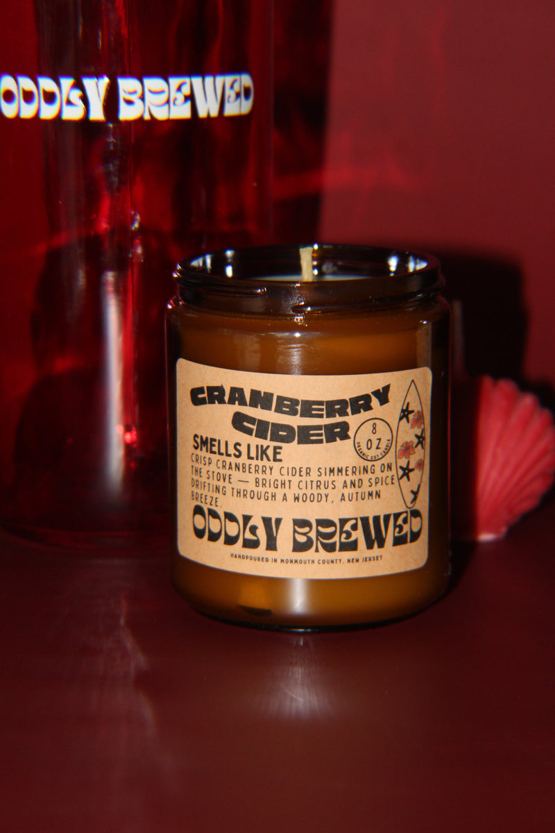 Cranberry Cider Soy Candle-zoom-