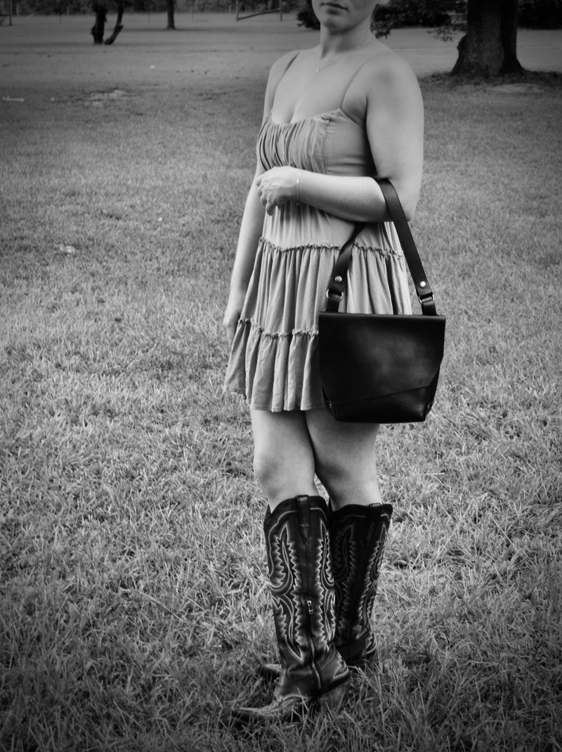 Classic Leather Crossbody Bag-zoom-