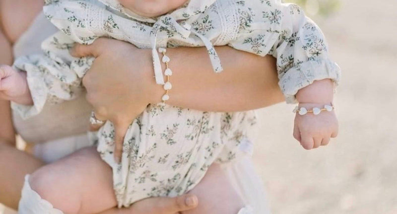 Shell Heart Bracelet | 14K Gold Filled-zoom-