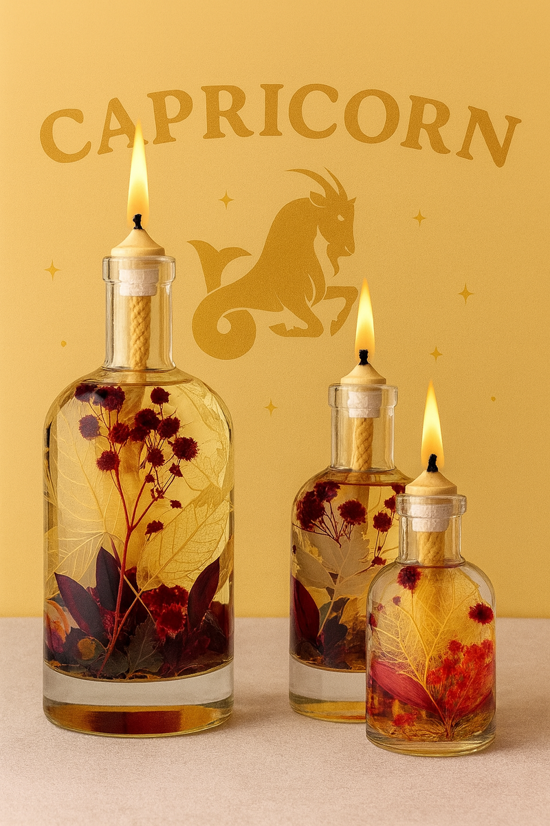 Capricorn Oil Candle-zoom-