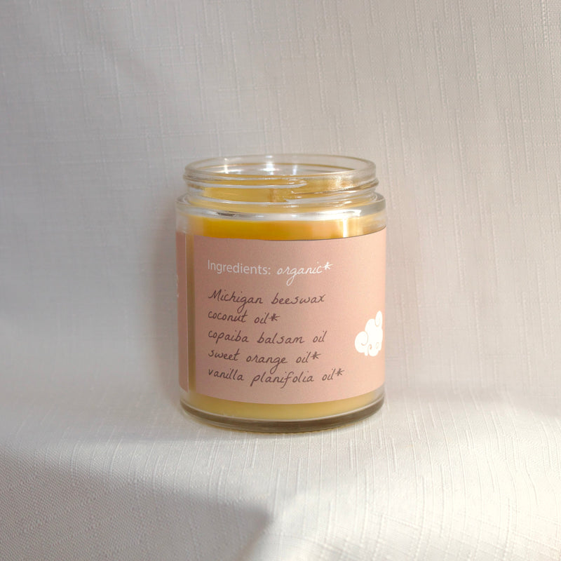 Cloud Nine Aromatherapy Beeswax Candle-zoom-