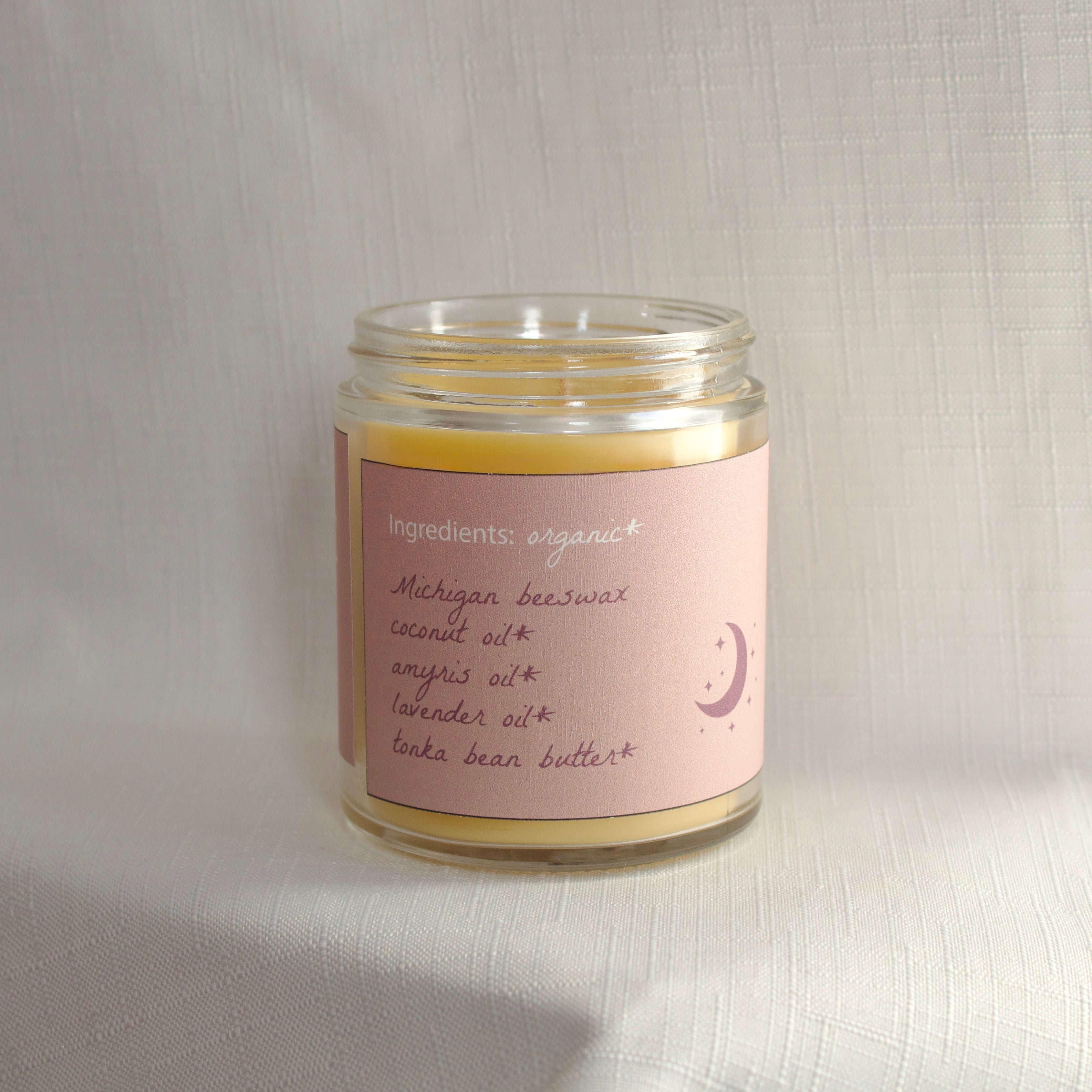 Sweet Dreams Aromatherapy Beeswax Candle