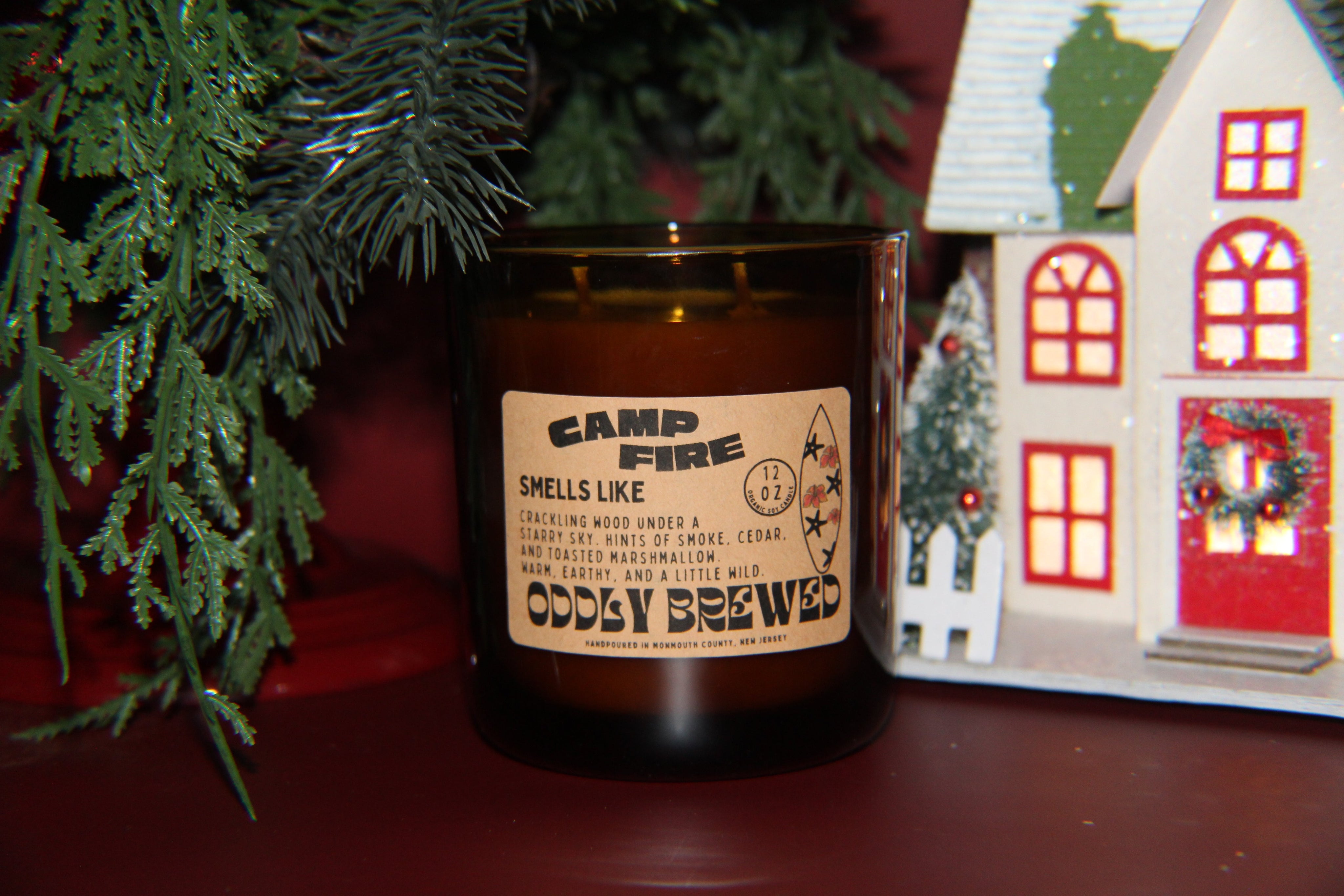 Large Campfire Soy Candle-zoom-2