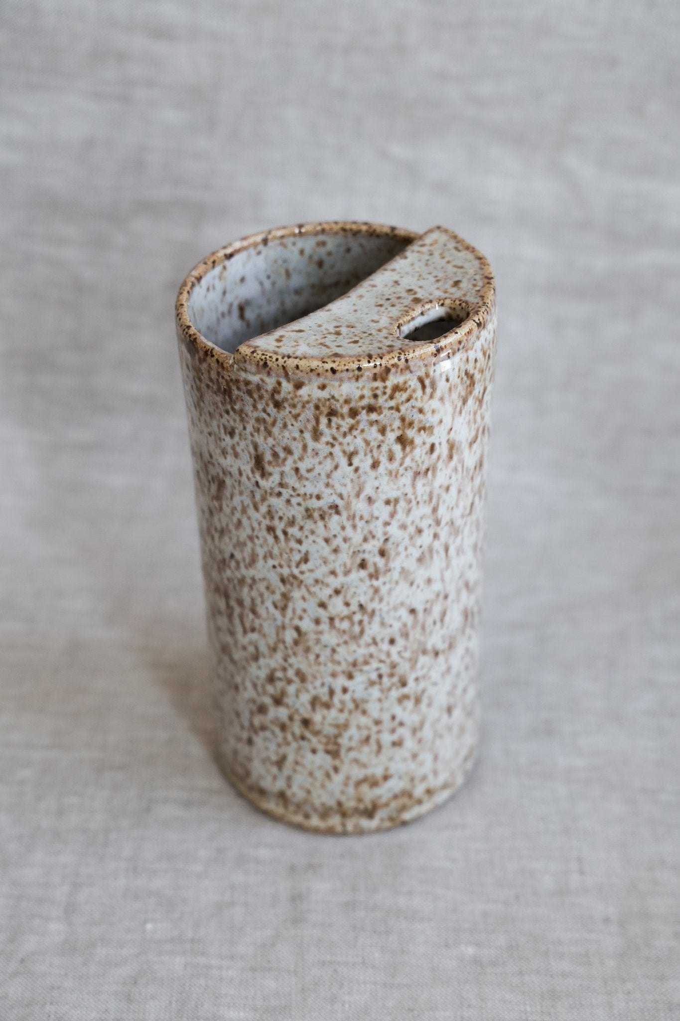 Speckled White Travel Mug (Second) | Ceramic To - Go Cup - Aware House - Ellie Begin - 