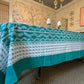 Bluebell Tablecloth in Emerald