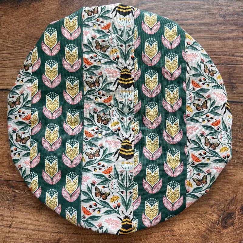 Medium Reusable Cotton Bowl & Banneton Cover | Eco-Friendly Kitchen Cover-zoom-