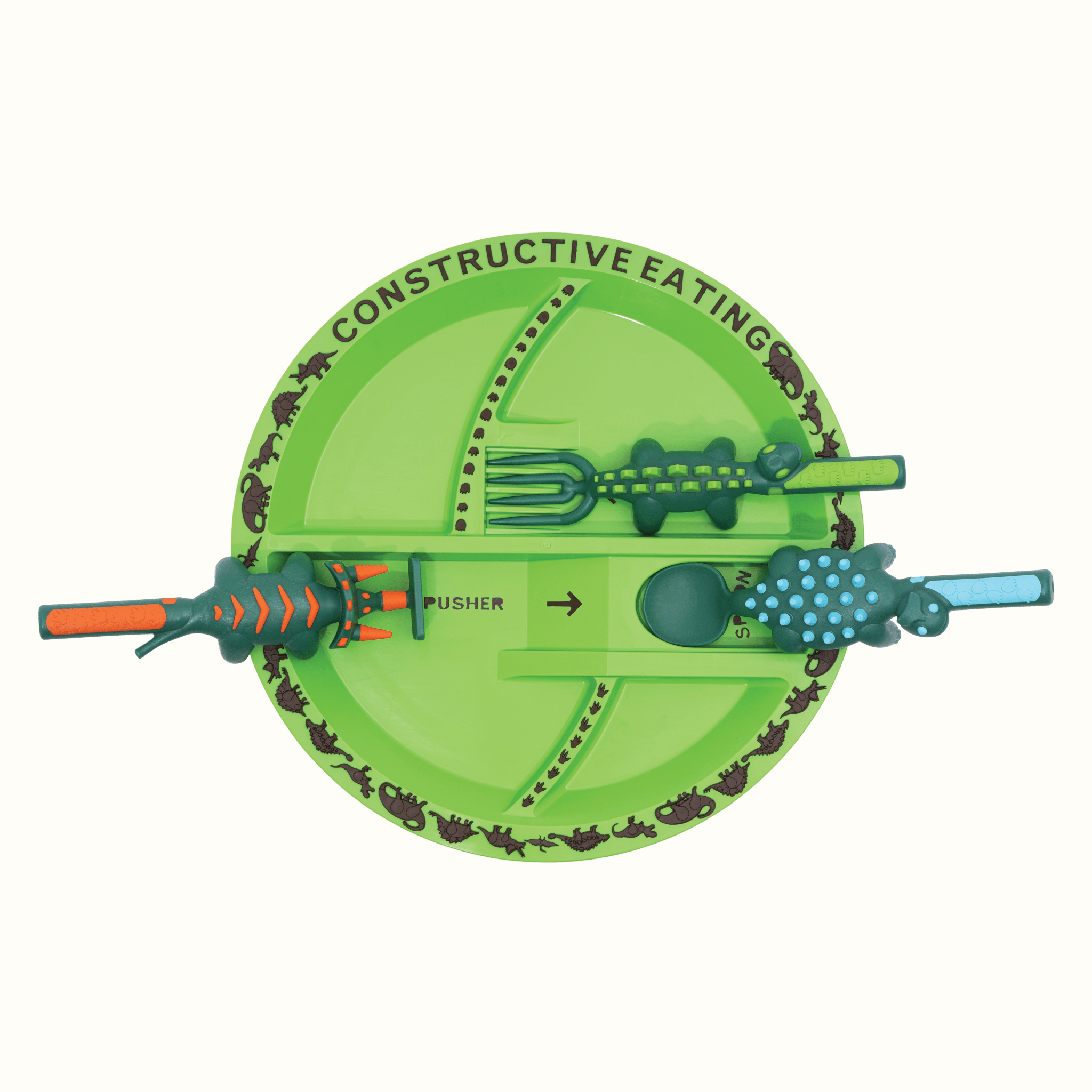 Utensil & Plate Combo - Aware House - Constructive Eating -