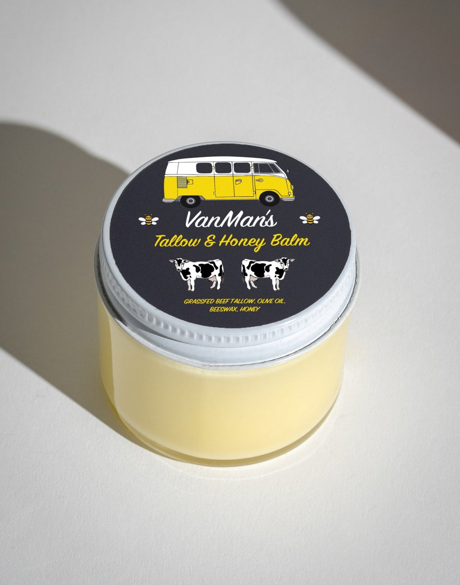 VanMan’s Tallow & Honey Face Balm | Classic (No Essential Oils) - Aware House