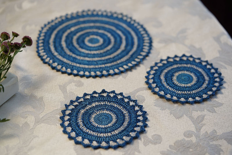Ocean Whirl Crochet Coasters-zoom-