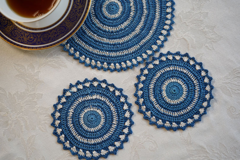 Ocean Whirl Crochet Coasters-zoom-