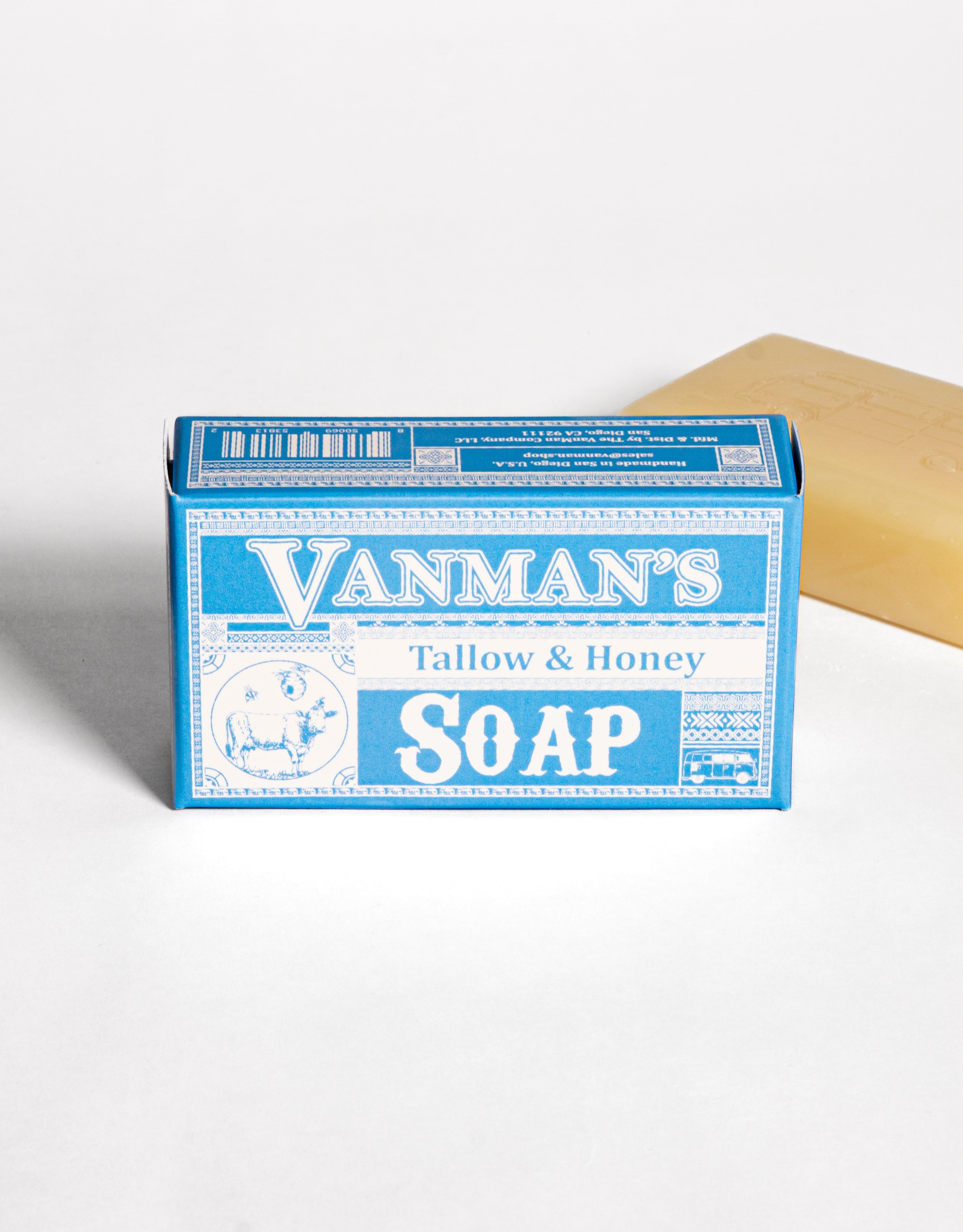 VanMan's Tallow & Honey Soap-zoom-4