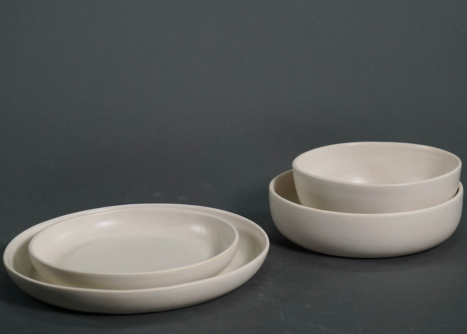 The Dinnerware Set – Ivory