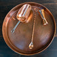 The Oyster Copper Bar Cart Tray