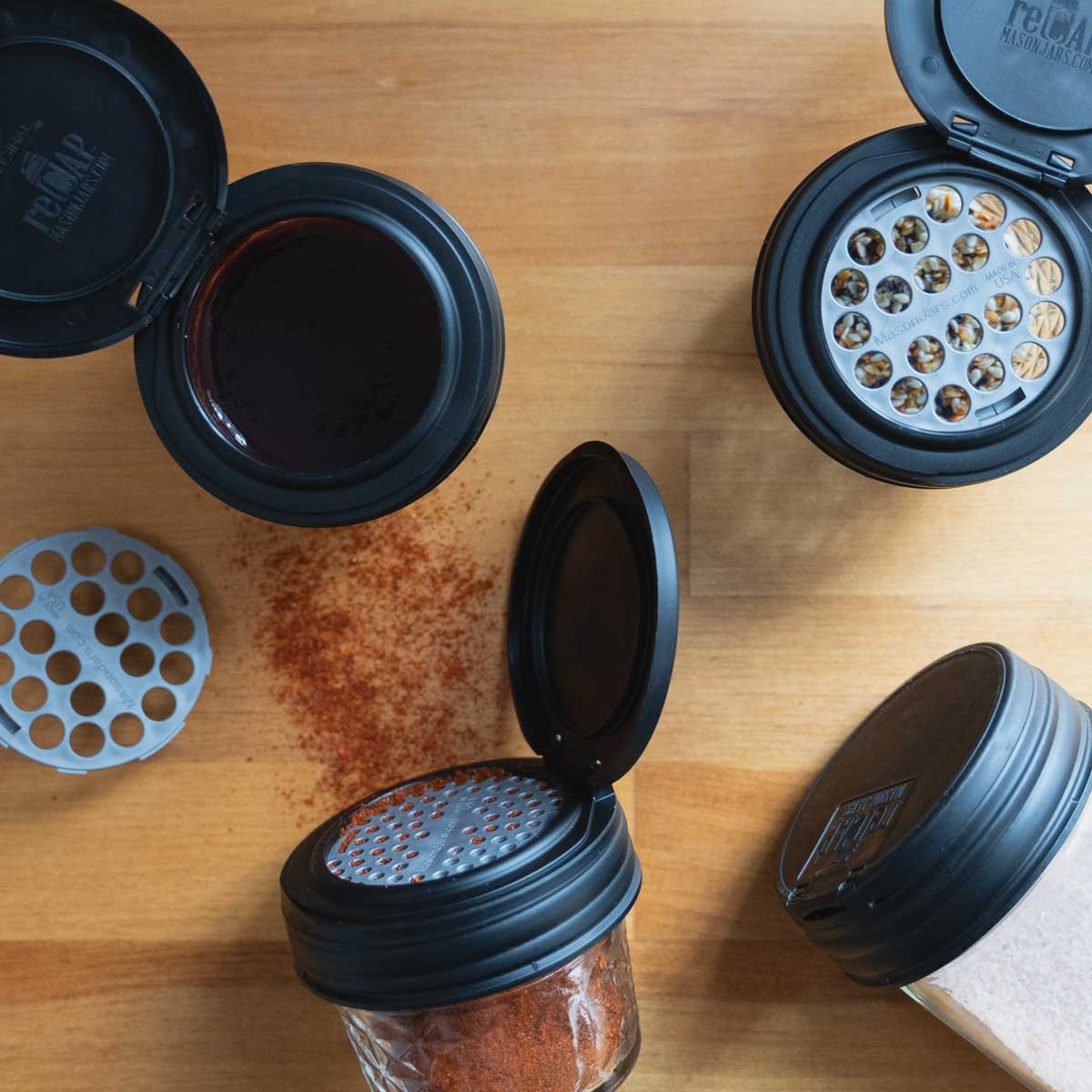 reCAP Mason Jar Shaker Lid - Thumbnail 5