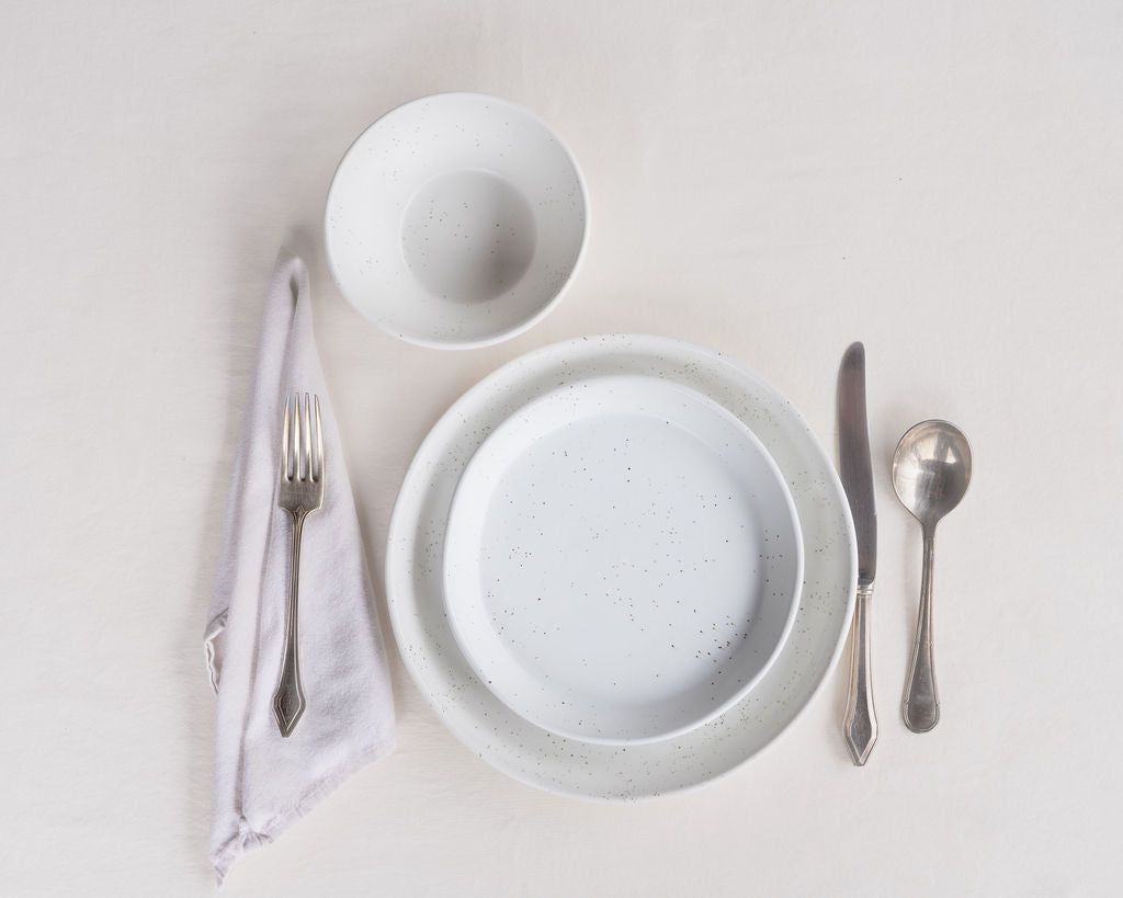 3 Piece Skali Coupe Dinner Setting - Aware House - Haand -