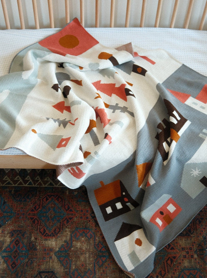 Village Baby Blanket-zoom-