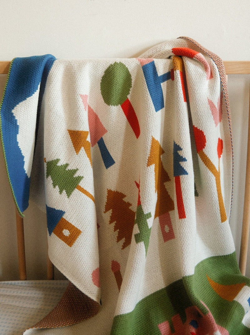 Village Baby Blanket-zoom-