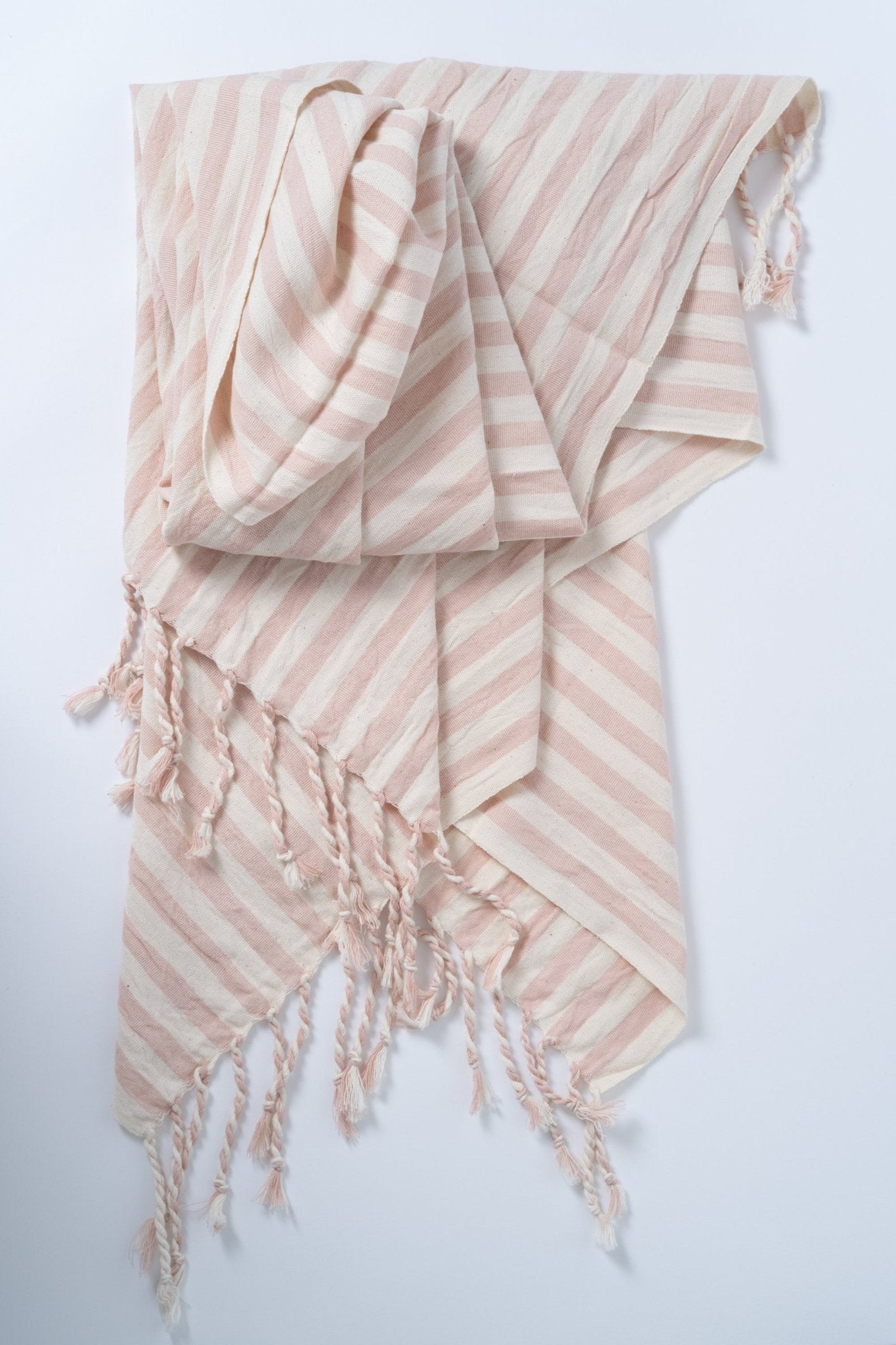 Girit Salmon Cotton Linen Towel - Aware House - Eastern Woven - 