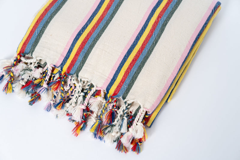 Kayisi Cotton Linen Towel-zoom-